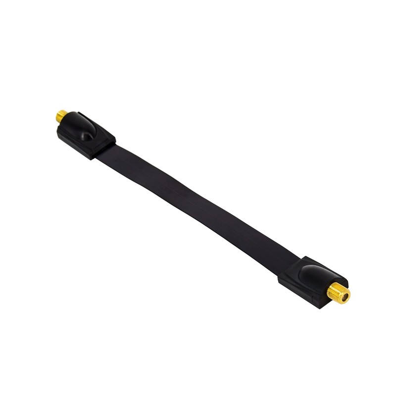 Premium X 2x Satellite Window Feed-Through 4x F-Connector 4x Rubber