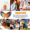 LATERN Pack of 12 Reusable Plastic Cups, 360 ml, Unbreakable