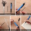 Pack of 100 Ballpoint Pen Refills, 0.7 mm Medium Tip