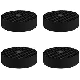 Dufray HiFi Speaker Spike Pads, Carbon Fiber Speaker Stand Feet, 1.6"x0.4", Hi-end Speaker Isolation Feet Shock Absorber Feet for DAC Subwoofer Turntables