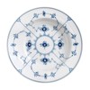 Royal Copenhagen 1061047 Blue Fluted Plain Plate, Deep Plate, 6.7