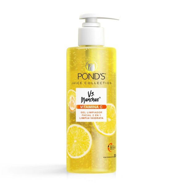 PONDS Limpiador Facial Vs. Manchas Vitamina C, ideal para el