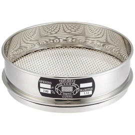 Sanpo Stainless Steel Sieve 7.9 x 1.8 inches (200 x 45 mm) 1.1 inches (2.80 mm) / 5-3291-23