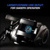 Digital Display Fishing Reel 6.3:1 16+1BB Baitcasting Reel with Larger
