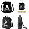 Ystardream Cute Ghost Elementary School Backpack for Girls with Lunch