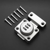 Digital Password Lock for Drawers, Cabinets, and Furniture Drawer Lock Silver