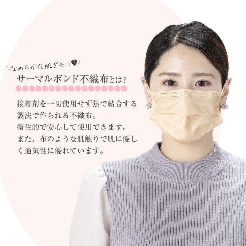 3AIR Non-Woven Mask, Made in Japan, Pack of 30, Individually