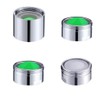 Faucet Nozzle Aerator Bubbler Aerator Water saving tap external 24mm gold gold (1222-3) 2ea