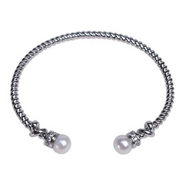 MUFANYOYO Natural Pearl Bracelet AAA+ Quality, Ideal for Weddings, Great for Anniversaries/Birthdays/Parties, with Multiple Beautiful Styles | Gift Box (18K gold plated)