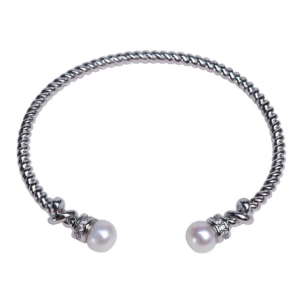 MUFANYOYO Natural Pearl Bracelet AAA+ Quality, Ideal for Weddings, Great