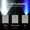 RovyVon Angel Eyes E80 Marble Flat Flashlight Combines with Green