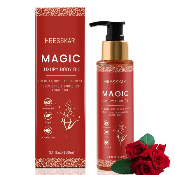 FHZM Magic Body Firming Oil - Skin Tightening Treatment for