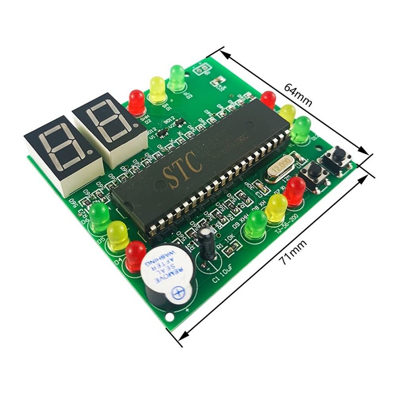 Traffic Light Controller DIY Kit, Traffic Electronics Learning Board Kit