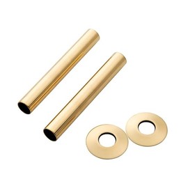 Arroll Pipe Shroud Kit Antique Brass 130 x 18mm