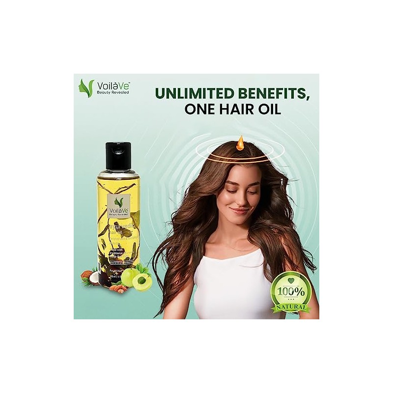 VoilaVe Aceite para el cabello infundido