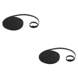 TEHAUX 2rolls Cable Cord Organizer Hook and Loop Straps Sticky Tape for Desk Cable Management Straps