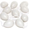 Baker Ross EA120 Plastic Eggs Hanging Decorations 7 cm for