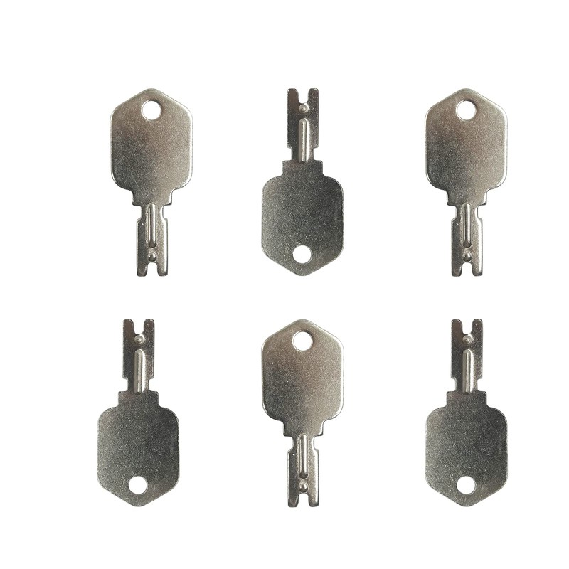 6X Forklift Key 1430 166 keys replacement for Hyster/Caterpillar/Yale