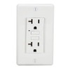 Eastman Ground Fault Circuit Interrupter, 20 Amps 125 Volts, White,