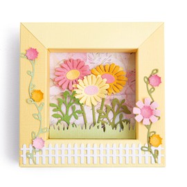 Sizzix Thinlits Die Set 7PK Shadow Box Frames #1 by Eileen Hull | 665938 |Chapter 2 2022, Multicolor, One Size