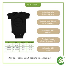 Baby Bodysuit I'M Not Spoiled My Uncle Just Loves Me Boy & Girl Baby Clothes Funny Cotton Black Design Only 12 Months