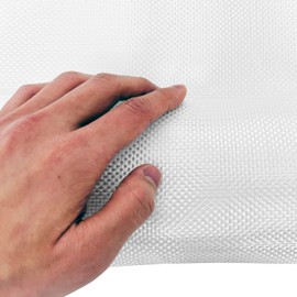 Fiberglass Woven Mat Cloth | CSM GRP | Molding Roofing Boat Marine Repair with E-Glass Fiber | Resin & Epoxy Compatible | 50 Inch x 4 Yard, 8 oz Woven