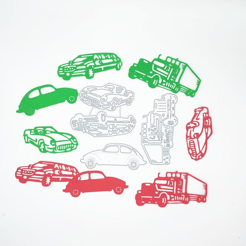 Metal Cars Convertible SUV Die Cuts Cutting Dies Embossing Stencils