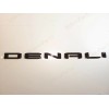 GMC 4PC Set Gloss Black DENALI HD DENALI SIERRA Emblems