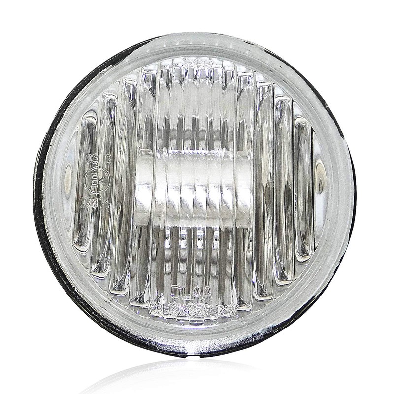 Universal 12v Car Van Round Clear Fog Lights Lamps Light