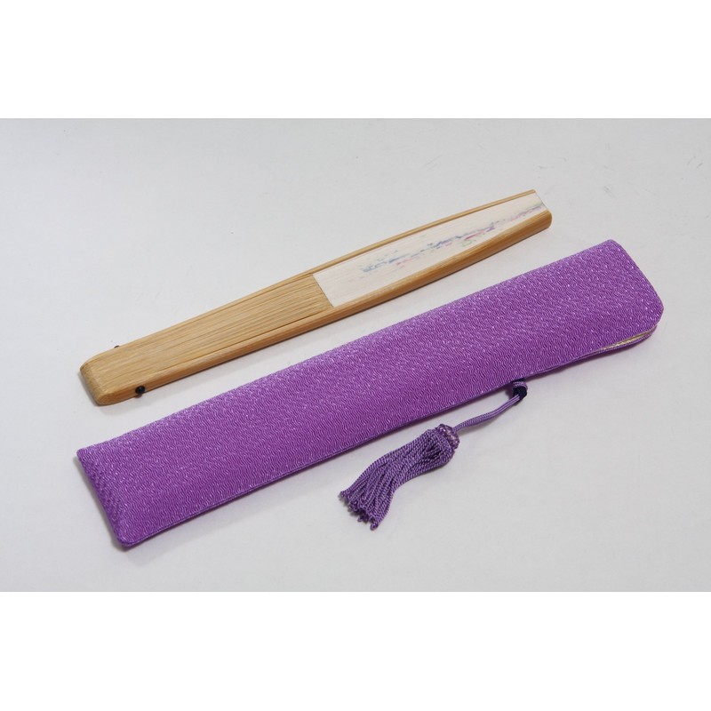 Hasegawa Women's Kyo Fan, Fan Bag Included, Gift Box Included,