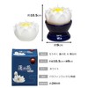 Maruesu Lotus Candle Series Single Item, White, Large