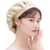 COCOSILK Night Cap, Silk, Simple Type, For Sleeping, Silk Cap,