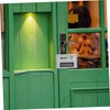 STOBOK Elegant Wooden Door Sign Password for Home Office Guest