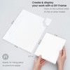 Arteza Watercolour Paper Pad, Foldable Canvas Pad, 17.8 x 21.8