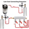 MRbrew Gas Manifold, CO2 Gas Distributor, 5/16'' Barb Fitting Beer