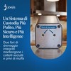 Joeji's Kitchen Ceppo portacoltelli da cucina universale senza coltelli con
