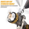 BEETRO HVLP Air Spray Gun 2.5mm Nozzle 1000ml Capacity 14.5CFM