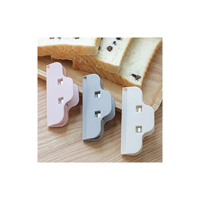 12 Pcs Clip de Sellado de Alimentos, 4'' Clips de