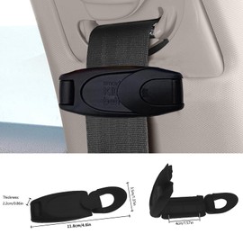 2Pcs Reliable Car Seat Belt Clips Relax Shoulder Vehicle Seatbelt Adjuster Convenient Adjustable Smart Seat Belt Buckle Clip for Adult and Baby to Relax