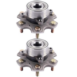OCPTY New Wheel Hub Bearings Front 5 Lugs for Nissan 370Z for Infiniti EX35, EX37, FX35, FX37, G25, G35, G37, M35, M35H, M37, M45, M56, Q40, Q50, Q60, Q70, Q70L, QX50, QX70 HA590376 (Pack of 2)