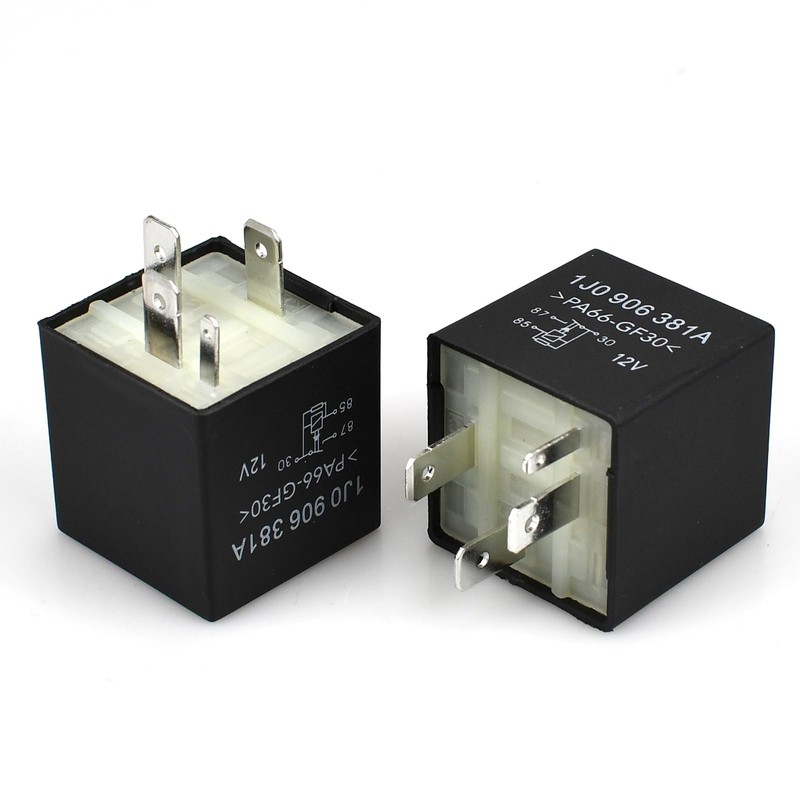 VehiclePro 2-Pack 1J0 906 381 A Main Power Supply Relay