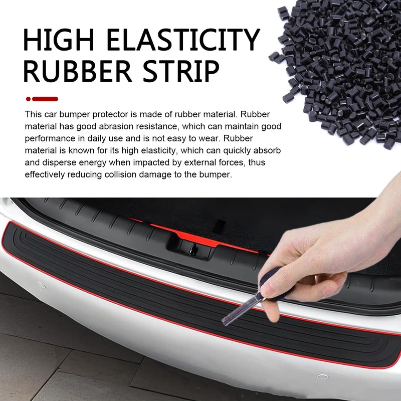 winterrock Car Rear Bumper Protector, 35" x 3.15" Rear Bumper