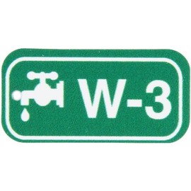 Brady 105646 1 1/2" Height x 3" Width, 1.5 inches Plastic (B-401), White on Green Energy Source Tags (5 Tags)