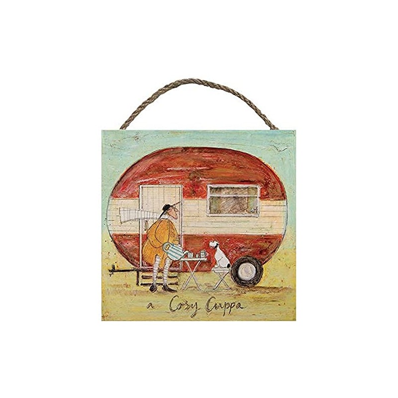 Sam Toft Wall Art, Multi-Colour, 20 x 20 cm
