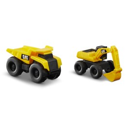 Kyosho Weg CAT Rolling Dump Truck & Shovel Car TM005