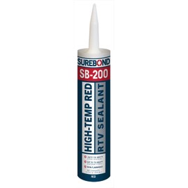 High-Temp Red RTV Silicone Sealant, 10.3 fl. oz. Cartridge