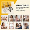 FunnAura 2 Pcs Eyebrow Scissors – Stainless Steel Brow Trimming