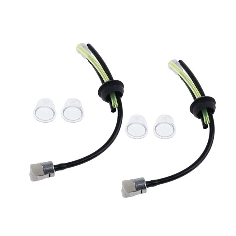Grass Trimmer Fuel Hose Set with Grommets, Grass Trimmer Fuel
