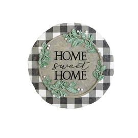Carson Home 12729 Home Sweet Home Garden Stone, 8.25-inch Diameter