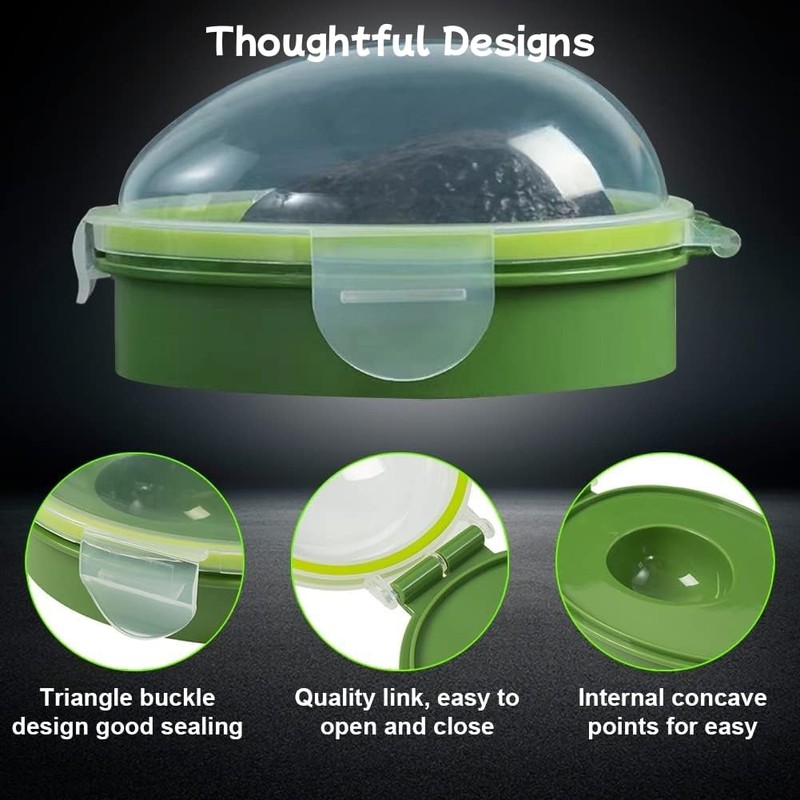 Nicerice Avocado Saver,Avocado Keeper,Avocado Fresh Saver for Fridge,Portable and Reusable